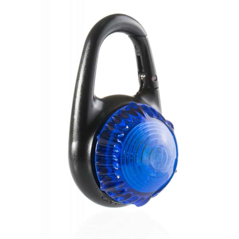 Guardian Tag-It LED Clip-On Safety Light – Rugged Waterproof Carabiner, 5km Omnidirectional Visibility, Steady/Flashing Modes for Pets, Packs, and Outdoor Safety